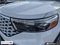 2020 Ford Explorer Platinum White GROUP 600A 21 INCH PREMIUM WHEELS TWINPANEL MOONROOF SECOND ROW HE... (image 5)