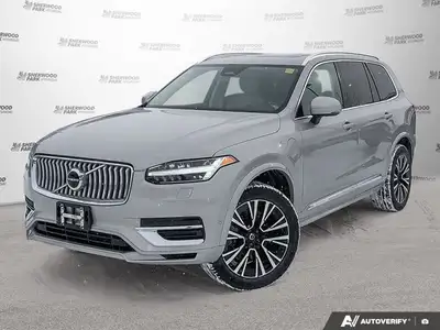 This Volvo XC90 Recharge has a strong Intercooled Turbo Gas/Electric I-4 2.0 L/120 engine powering t...