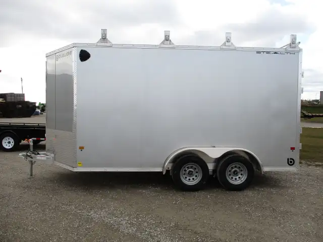 2026 Stealth Aluminum Ultimate Contractor Package 7 Wide Trailer in Cargo & Utility Trailers in London - Image 6
