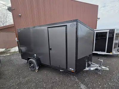 ???? IN STOCK 2026 LIGHTNING 6' x 12' ALL-ALUMINUM TRAILER ???? ???? BLACKOUT PACKAGE ???? ML Traile...