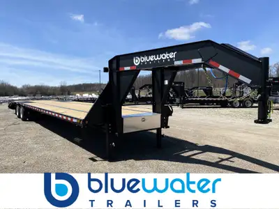 Canada Trailers Gooseneck Flat Bed Trailers 102in. x 30' starting at $28,165.00 or $563.24/month! Mo...