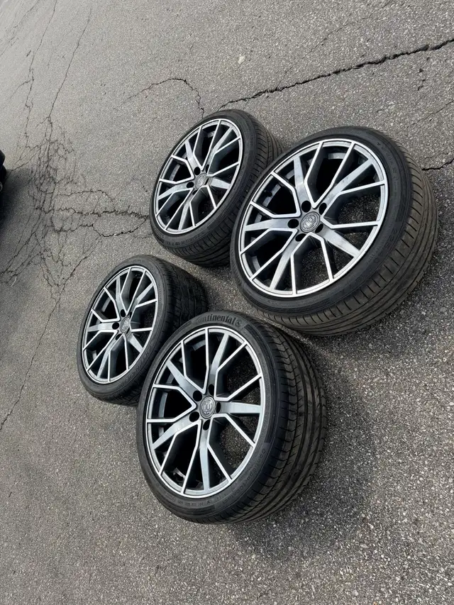 225/40/19 & 255/35/19 Bmw M340 mercedes C43 all season 5x112 in Transmission & Drivetrain in Mississauga / Peel Region - Image 4