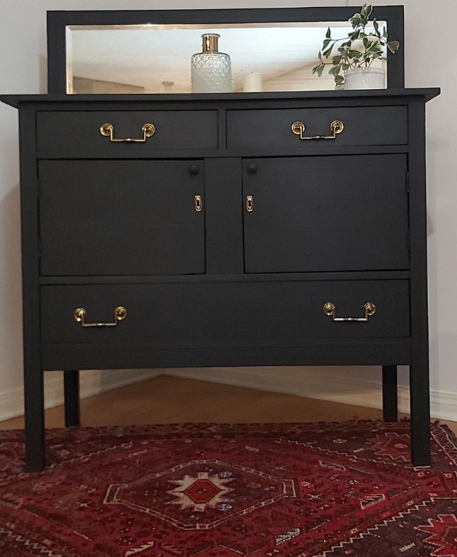 Modern Farmhouse Refinished Antique Buffet Hutches & Display