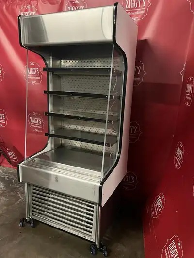 36” QBD open grab and go fridge cooler like new for only $2695 !, View more