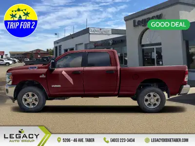 Welcome to Legacy Dodge Taber. Low Mileage, Leather Seats, Night Edition, Sunroof, Towing Technology...
