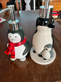 New Penguin Soap / Lotion Dispensers