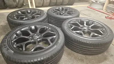 We are selling a 3pcs of Maxtrek Sierra S6 and 1 pc of Kumho 7 Venture tires and wheels from a 2022...