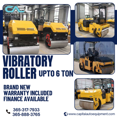 Rouleau vibrant CAEL jusqu'à 6 tonnes Les rouleaux vibrants CAEL sont largement utilisés dans le com...