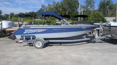 Marsh's Marina This 1994 Princecraft Super Pro 196 is powered by an OMC Cobra 4.3L inboard/outboard,...