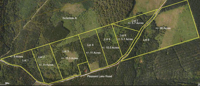 Pleasant Lake Rd. (Lot 1), Chambers Settlement in Land for Sale in Saint John