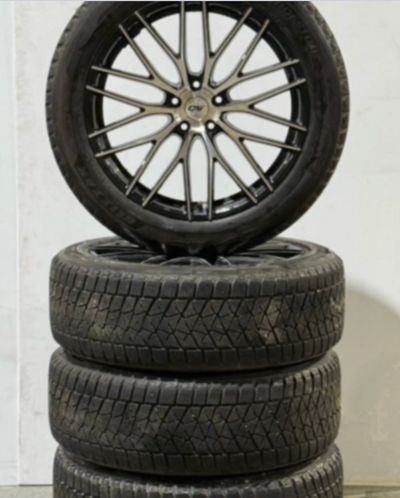 Lexus RX350 RX450h Toyota Highlander 5x114.3 custom DAI wheels or Rims with TPMS sensors and 235 55...