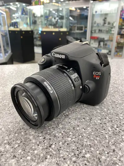 Canon EOS Rebel  T5 DSLR Camera, View more