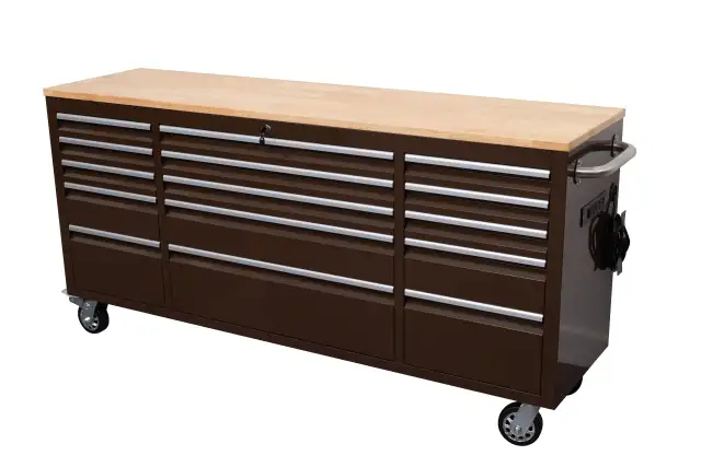 NEW 6 FT 15 DRAWER TOOL BENCH WORKBENCH WITH POWER & USB in Tool Storage & Benches in Saskatoon - Image 11