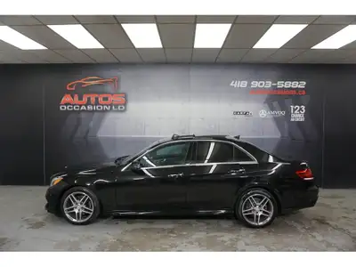 MERCEDES-BENZ E-CLASSE E 400 4MATIC 2016 BERLINE E 400 ÉDITION AMG PACKAGE 4MATIC V6 3.0 LITRES TURB...