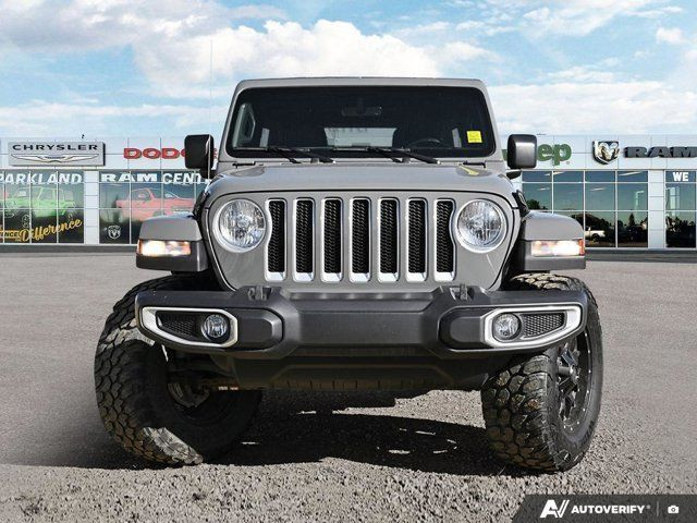 2021 Jeep Wrangler Unlimited Sahara 4x4 4 Door Auto 35inch Nav in Cars & Trucks in St. Albert - Image 2