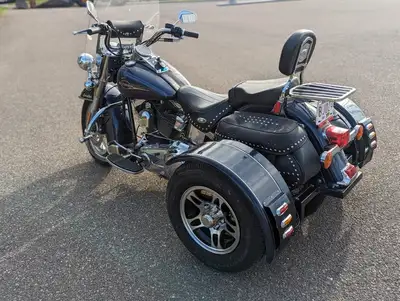 2008 Heritage with training wheels. Keep riding into your 70's, Stay stable and safe as you get olde...