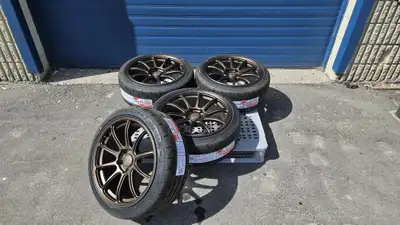 416/335/6214 JSPEC Performance and Wheels - Superspeed Flowformed Rim/Summer tires Packages for Volk...