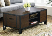 Furniture of America Zunde Industrial Storage Coffee Table City of Toronto Toronto (GTA) Preview