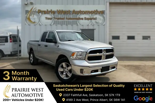 2019 Ram 1500 Classic ST 3.6L V6 | Power Lock | Power Window