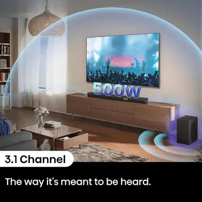 500Watt Hisense Soundbar& Wireless Subwoofer$229 NoTax, View more