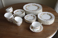 Vintage Marilyn Coalport Bone China Complete Set