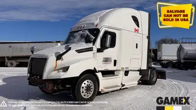 Heavy truck / Camion lourd - # STOCK: GX-32245 2018 FREIGHTLINER CASCADIA CAMION HIGHWAY ACCIDENTÉ 2...