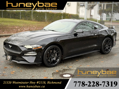 2018 Ford Mustang ECOBOOST FASTBACK | LOW KMS | ALL BLACK Fresh Trade | Rare Find ️Clean Title Low K...