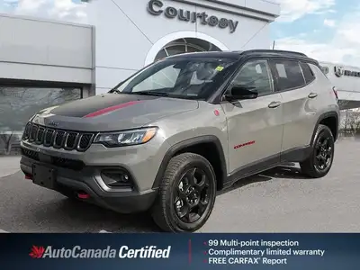 Conquer any terrain with this 2023 Jeep Compass Trailhawk, boasting a powerful 2.0L turbocharged eng...