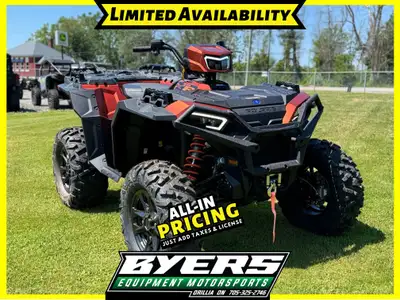 Get Ready To Ride SALES EVENT! ends May 29, 2026 ALL-IN, NO BS PRICING Includes Polaris Freight, Ass...