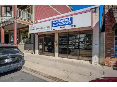 This historic building, once home to the Bank of Montreal, sits on a 25’x110’ lot in the heart of Ka...