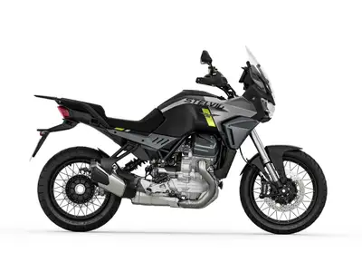 2025 Moto Guzzi Stelvio 1000 $18,990 + $800 Freight + $400 PDI + HST + Licensing Colour: Nero Vulcan...