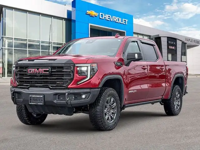 2026 GMC Sierra 1500 AT4X | Side Steps | Volcanic Red Exterior