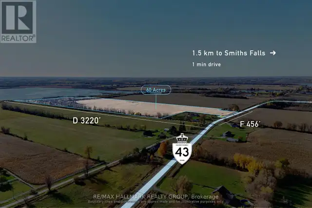 00 (B) HWY 43 HIGHWAY Montague, Ontario in Land for Sale in Ottawa - Image 3