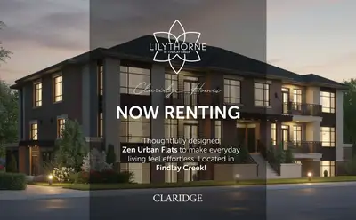 Now Leasing in Findlay Creek! Our Zen Urban Flats feature modern, open-concept layouts designed with...