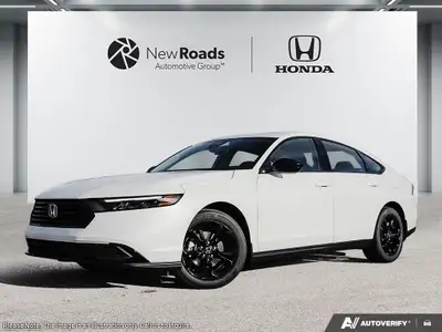 WAS: $40530 NOW: $36988 plus taxes and licensing feesTHIS IS A BRAND NEW 2025 ACCORD SE!! JUST LISTE...