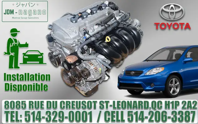 Moteur Toyota Prius V Toyota Prius Prime Plug in 1.8 Hybrid Engi in Engine & Engine Parts in Drummondville - Image 7