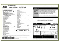 **ONE OWNER - ACCIDENT FREE** 70,227 KM This 2021 Jeep Grand Cherokee 4x4 Altitude is powered by a 3... (image 2)
