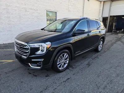 Discover the 2022 GMC Terrain SLT: A Compact SUV with Panoramic Views, Premium Sound, and All-Wheel...