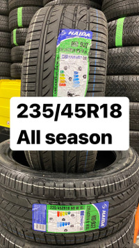 235/45R18 ALL SEASON NEW TIRES $430 FOR FOUR TIRES