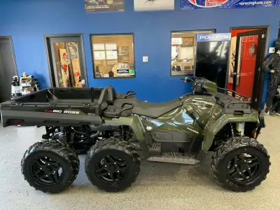 POLARIS SPORTSMAN 6X6 570 EPS 2025 PDSF : 17799.0$ Transport et préparation : 1090.0$ Supplément log...