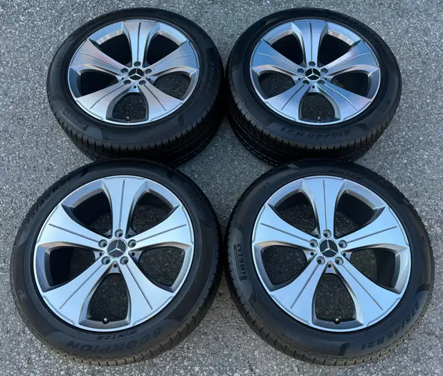 2022 Mercedes Benz GLS-Class 21" Original Rims And Winter Tires in Tires & Rims in City of Toronto - Image 2