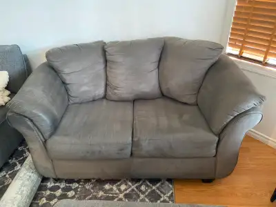 Grey Loveseat for sale from Leon’s, View more