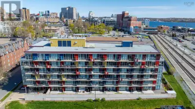 Welcome to Unit 513 at 1065 Barrington Street. A modern 1-bedroom condo plus den, that is fully furn...