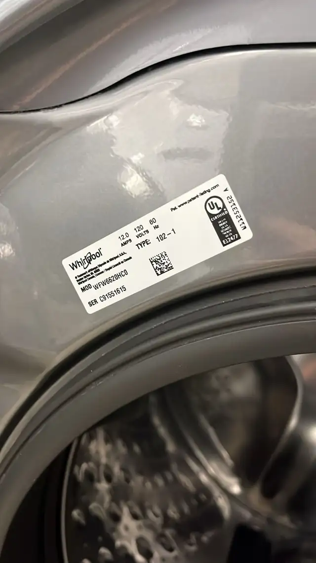 Whirpool 27” Stackable Dryer Fully Tested  30-Day Warranty in Washers & Dryers in Kitchener / Waterloo - Image 8