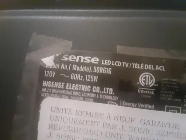 Hisense tv parts Working! in TVs in City of Toronto - Image 3