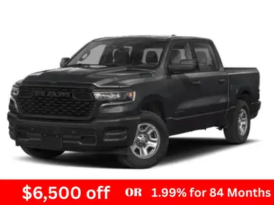 ===== 2026 RAM 1500 Black Express Crew Cab 4x4 | Bold Style & Proven Capability in Portage la Prairi...