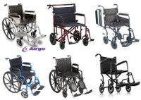 Wheelchairs and Transport Chairs from $40/Week