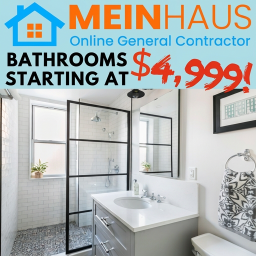 $4995 NEW FULL WASHROOM / BATHROOM RENOVATIONS - Toronto in Renovations, General Contracting & Handyman in City of Toronto - Image 10