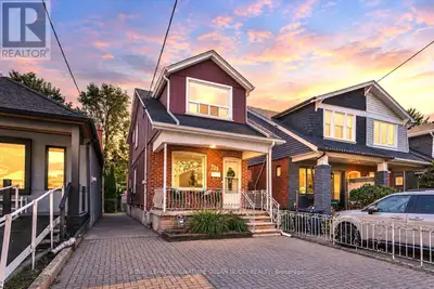Welcome to the Heart of Danforth Village! A wonderful opportunity to own a solid, detached two-store...