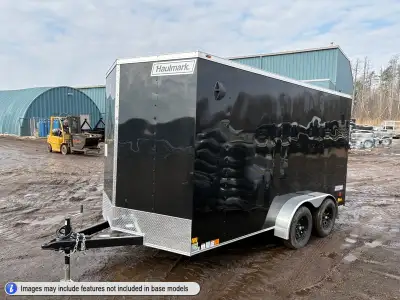Haulmark Passport Deluxe 7'x14' Enclosed Cargo Trailer - Loaded with standard features like 6'6in. I...